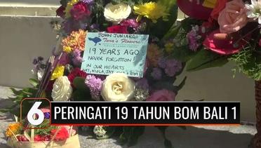 Peringatan 19 Tahun Bom Bali 1, Duka Korban dan Keluarga Tak Pernah Lepas dari Ingatan | Liputan 6