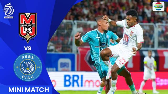 Malut United FC VS PSBS Biak - Mini Match | BRI Liga 1 2024/25