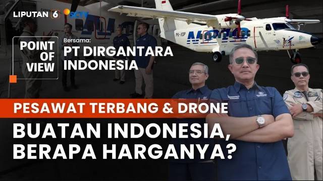 Presiden Amerika Donald Trump & Israel Perang Dengan Iran, PT Dirgantara Indonesia Kembangkan Drone