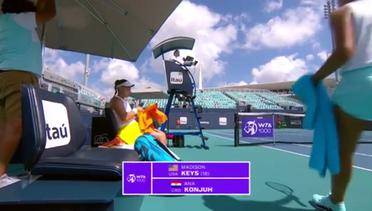 Match Highlight | Ana Konjuh 2 vs 0 Madison Keys | WTA Miami Open 2021