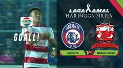Goal Rizky Febrianto - Arema FC (1) vs (1) Madura United | Laga Amal Haringga Sirila