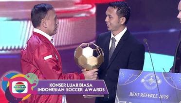 Selamat!! Yudi Nur Cahya  Menjadi Best Referee 2019 - Klb Indonesian Soccer Awards 2020