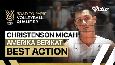 Best Action: Christenson Micah | Men's FIVB Road to Paris Volleyball Qualifier 2023