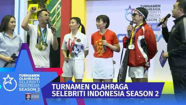 Saling Pamer Medali!! Rafi dan Desta Dedikasikan Pertandingan Untuk Para Pahlawan Badminton Indonesia | Turnamen Olahraga Selebriti Indonesia Season 2