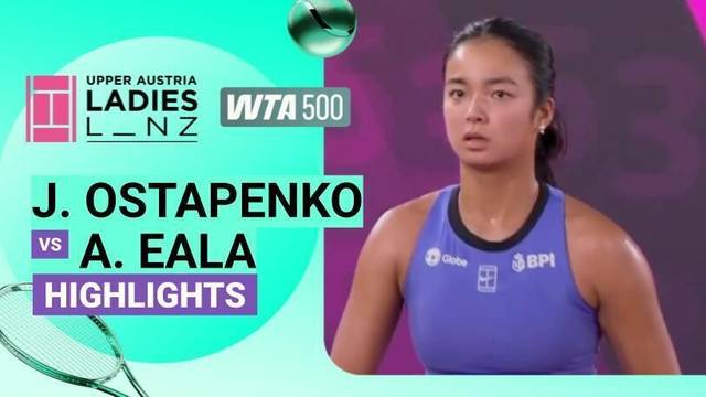 Jelena Ostapenko vs Alexandra Eala - Highlight | WTA 500: Upper Austria Ladies Linz 2026