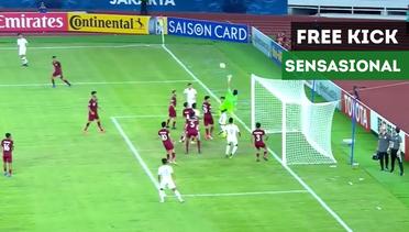 3 Gol Free Kick Sensasional Timnas Indonesia U-19 ke Gawang Qatar