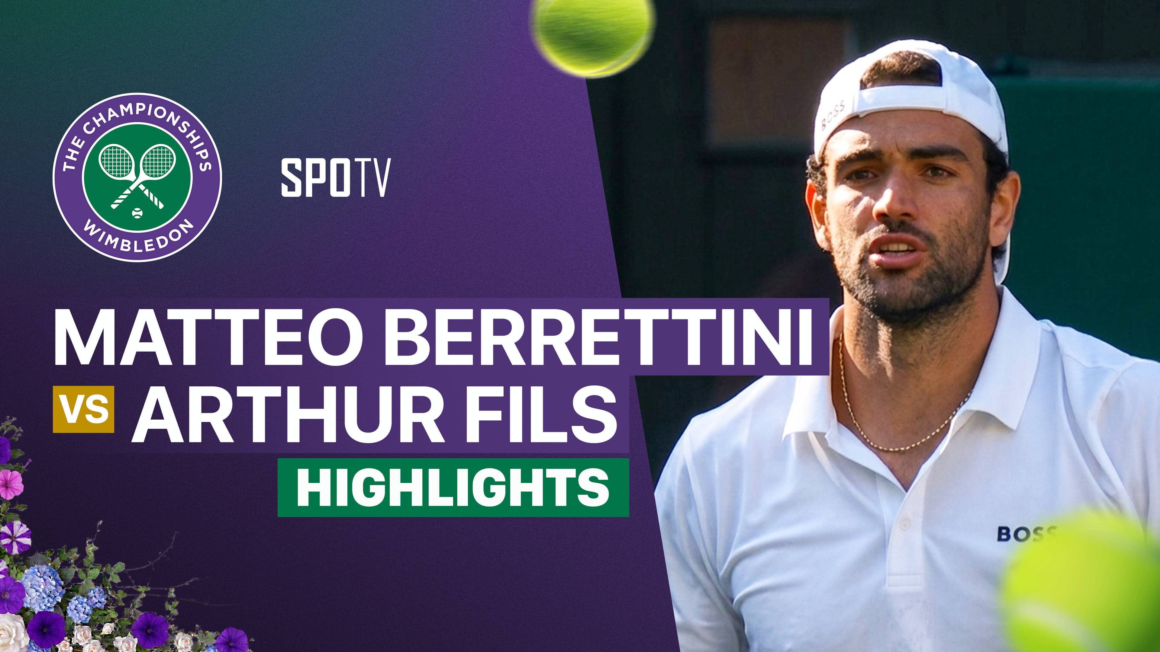 Matteo Berrettini vs Arthur Fils - Gentlemen's Singles Second Round | Wimbledon 2026