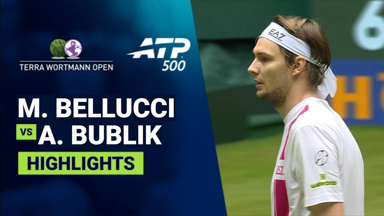 Mattia Bellucci vs Alexander Bublik - Round 1 | ATP 500: Terra Wortmann Open 2026