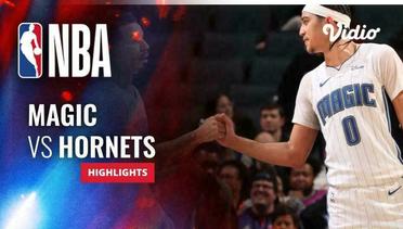 Orlando Magic vs Charlotte Hornets - Highlights | NBA Regular Season 2023/24