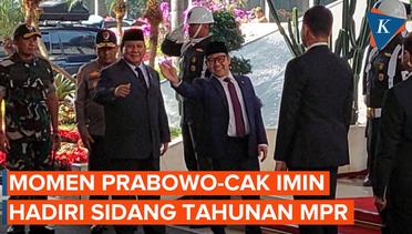 Hadiri Sidang Tahunan MPR, Prabowo-Cak Imin Jalan Beriringan