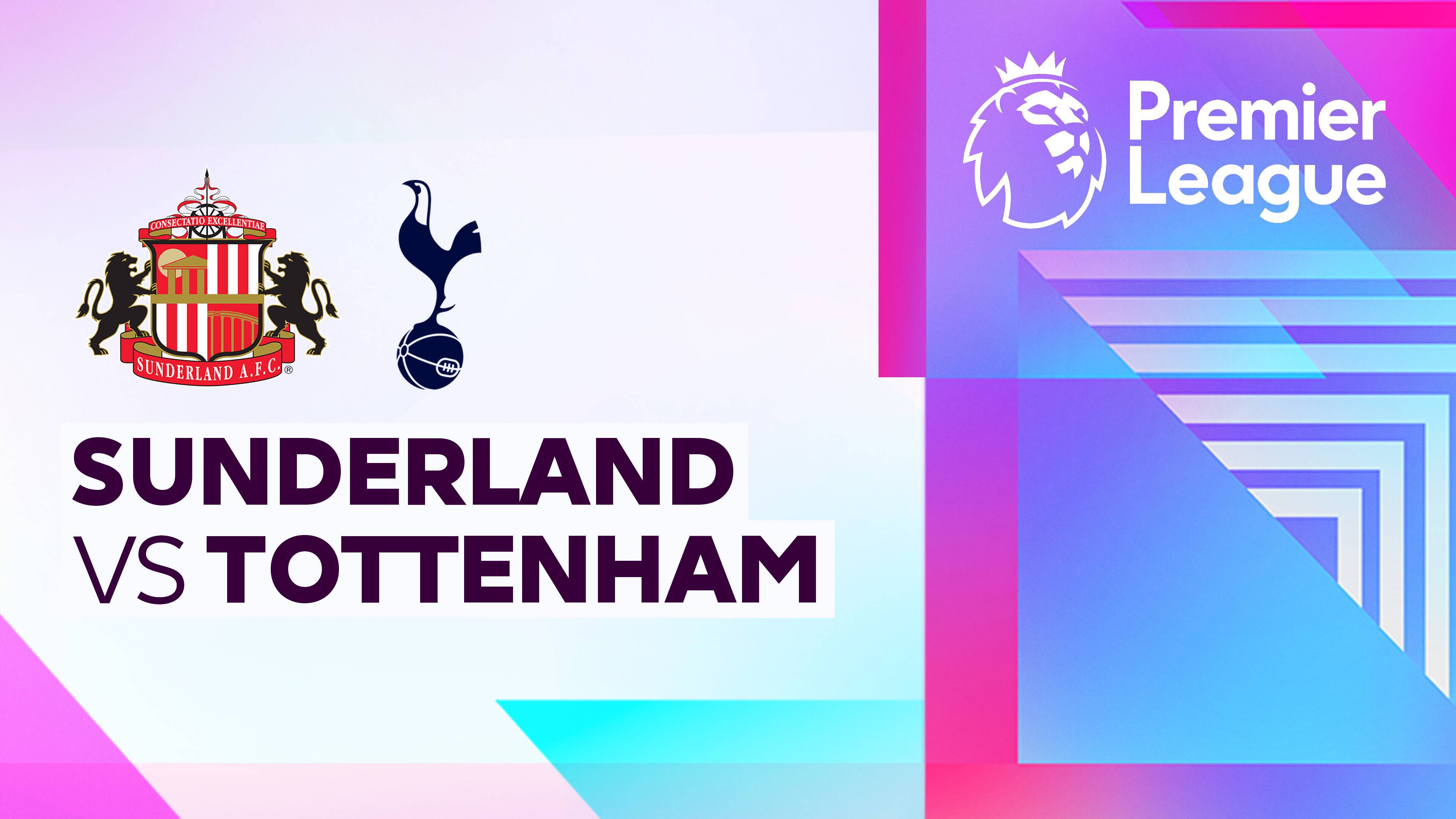 AFC Sunderland vs Tottenham Hotspur