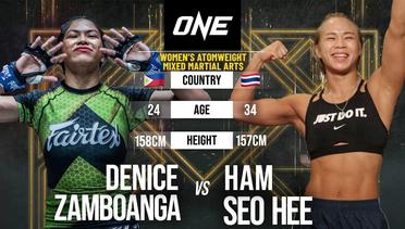 Denice Zamboanga vs. Ham Seo Hee | Full Fight Replay