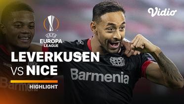 Highlight - Leverkusen vs Nice I UEFA Europa League 2020/2021