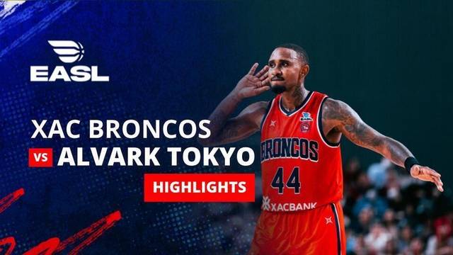 Ulaanbaatar Xac Broncos vs Alvark Tokyo - Highlight | EASL 2025/26