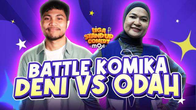 Deni (Jaksel) vs Odah (Jakut) | Liga Stand Up Comedy Moji Episode 8