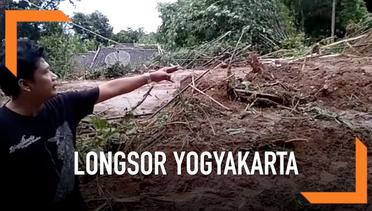 Banjir dan Longsor Yogyakarta, 4 Tewas