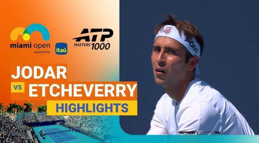 Rafael Jodar vs Tomas Martin Etcheverry - Round 3 (Butch Buchholz) | ATP 1000: Miami Open Presented by Itau 2026
