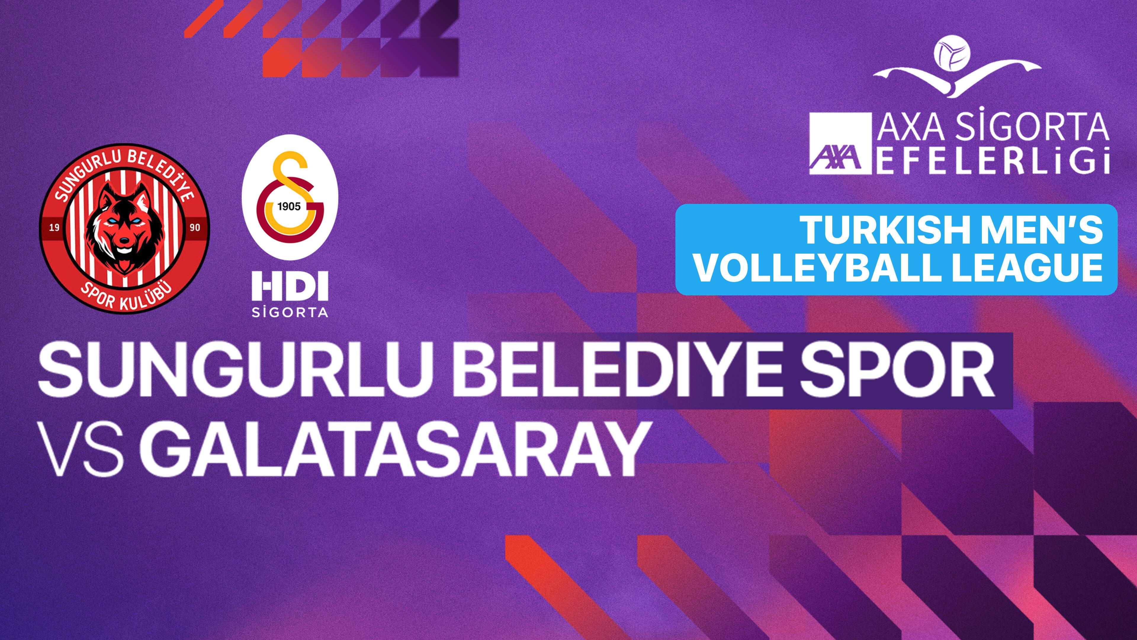 Sungurlu Belediye Spor vs Galatasaray HDI Sigorta