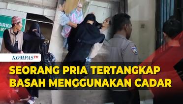 Seorang Pria di Makassar 5 Kali Ketahuan Pakai Cadar, Ternyata Ini motifnya