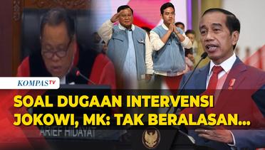 Hakim MK Arief Nilai Dalil Dugaan Intervensi Presiden Jokowi di Pencolanan Gibran Tak Beralasan