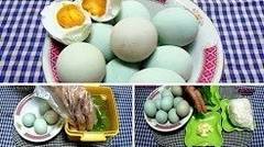 Cara Mudah Membuat Telur Asin Masir-Metode Rendam Air Rasa Bawang
