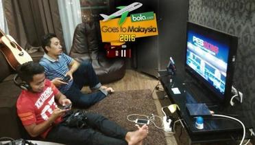 Serunya Andik Vermansah Bermain Playstation Bersama Bola.com