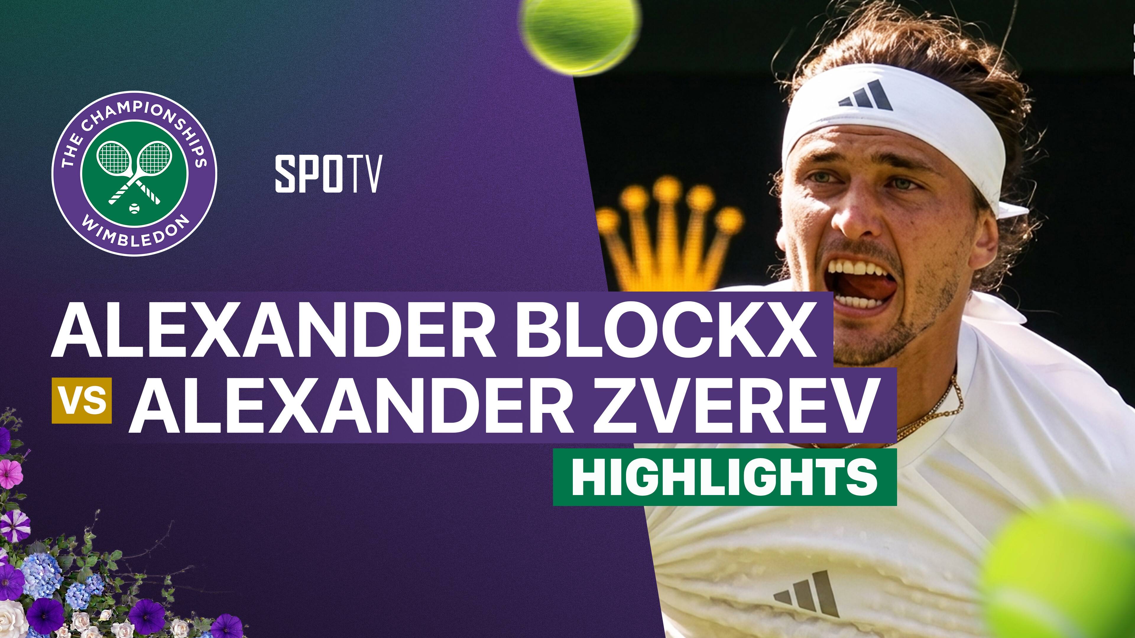 Alexander Blockx vs Alexander Zverev - Gentlemen's Singles First Round | Wimbledon 2026