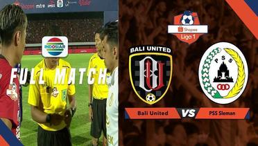 Full Match Bali United FC vs PSS Sleman | Shopee Liga 1