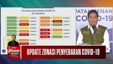Update Zonasi Penyebaran Covid-19 Di Indonesia