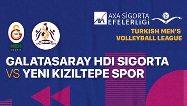 Full Match | Galatasaray HDI Sigorta vs Yeni Kiziltepe Spor | Men's Turkish League