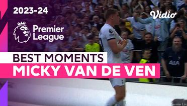 Aksi Micky van de Ven | Tottenham vs Burnley | Premier League 2023/24