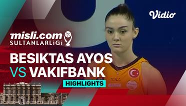 Besiktas Ayos vs Vakifbank - Highlights | Women's Turkish Volleyball League 2023/24