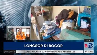 Longsor di Bogor: 1 Warga Ditemukan Tewas, 3 Masih Hilang