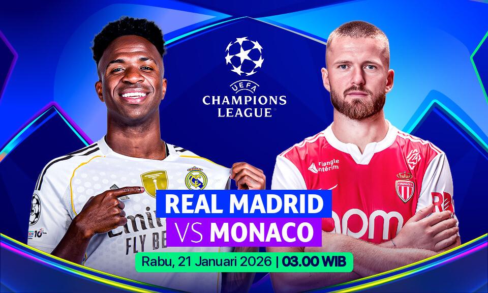 Real Madrid vs Monaco
