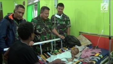 Satgas Kesehatan TNI Bersama Kemenkes RI Bergerak Cepat Obati Warga Asmat
