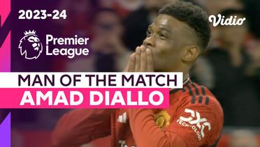 Aksi Man of the Match: Amad Diallo| Man United vs Newcastle | Premier League 2023/24