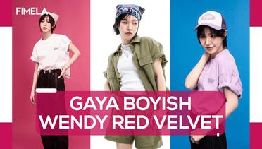Potret Boyish Wendy Red Velvet yang Bikin Pangling
