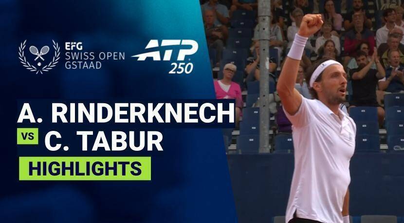 Arthur Rinderknech vs Clement Tabur - Round 2 | ATP 250: EFG Swiss Open Gstaad 2026