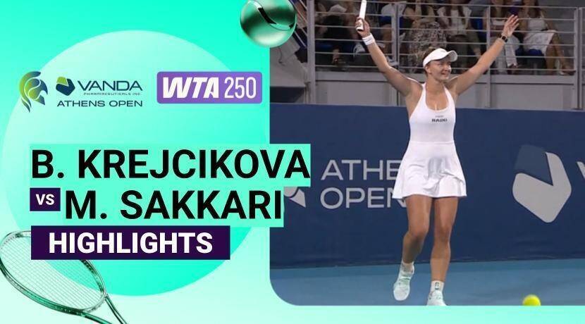 Final - WTA 250: Vanda Pharmaceuticals Athens Open 2026
