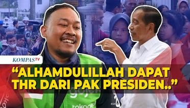 Momen Jokowi Saksikan Penyerahan Sembako ke Warga di Kompleks Istana Bogor