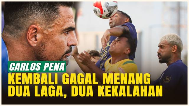 Dua Laga, Dua Kekalahan! Begini Penjelasan Carlos Pena Usai Persita Kalah Lagi