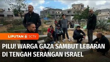 Suasana Idulfitri di Gaza: Keharuan Tanpa Kemeriahan Lebaran Akibat Agresi Israel | Liputan 6
