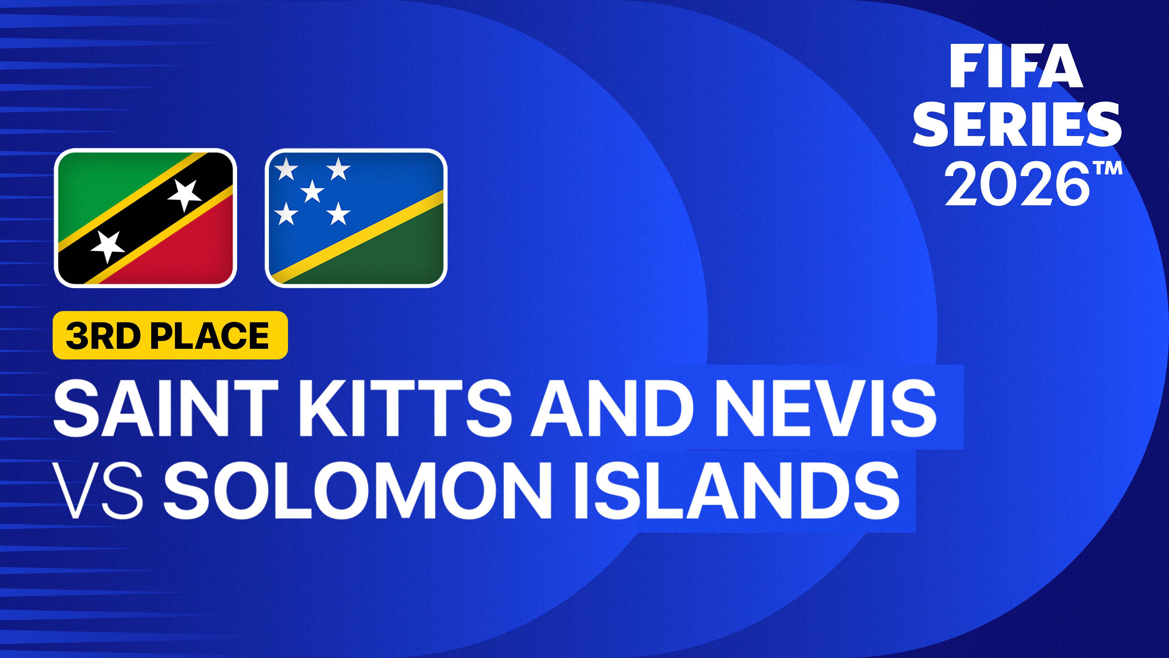 Saint Kitts and Nevis vs Solomon Islands