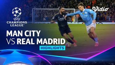 Man City vs Real Madrid - Highlights | UEFA Champions League 2023/24 - Quarter Final