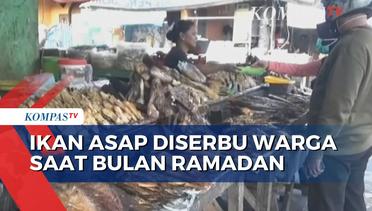 Berkah Ramadan! Pedagang Ikan Asap di Kenjeran Ramai Pembeli, Raup Rp 3 Juta per Hari