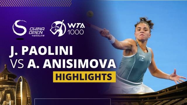 Jasmine Paolini vs Amanda Anisimova - Highlight | WTA 1000: China Open 2025