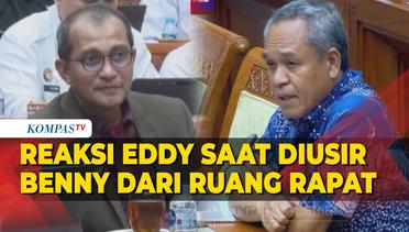 Reaksi Wamenkumham Eddy Hiariej Diusir Benny K Harman dari Rapat DPR