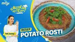 RESEP POTATO ROSTI, CAMILAN GURIH TEMAN NONTON FILM | MASAK APA CEU? - Moji