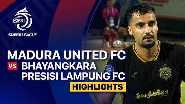 Madura United FC vs Bhayangkara Presisi Lampung FC - Highlight | BRI Super League 2025/26