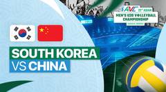 South Korea vs China - Full Match | 22nd Asian Men's U-20 Volleyball Championship